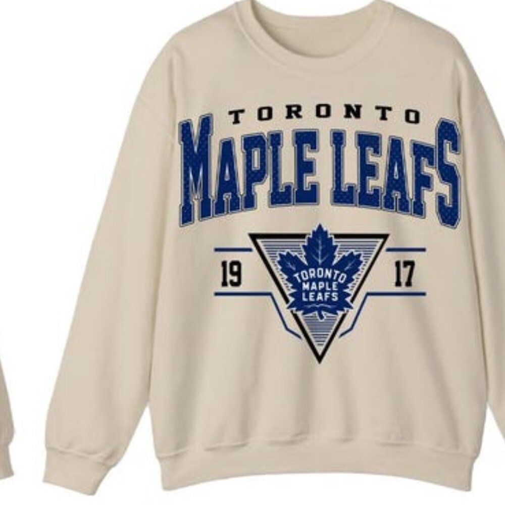 Toronto Maple Leafs 1917 Collection Crewneck Sweatshirt Retro Heavy Blend